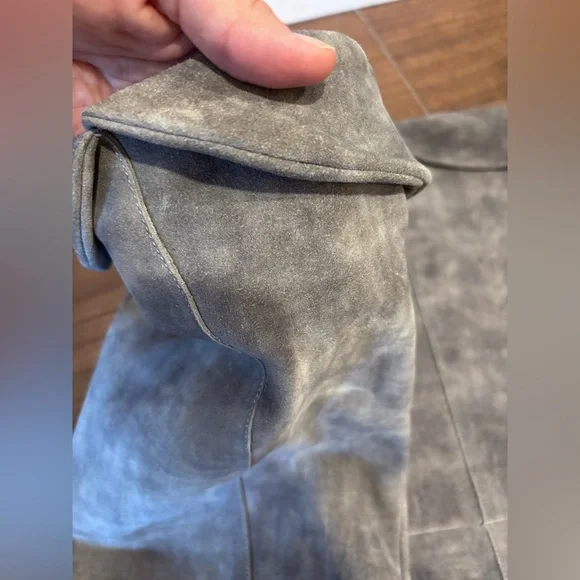 IRO Groove Boots Elegant Gray Over-the-Knee Boots size 39 - Picture 4 of 13